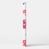 Aardbeienlijnkunst: zoet naadloos patroon Case-Mate iPhone case (Achterkant / Rechts)