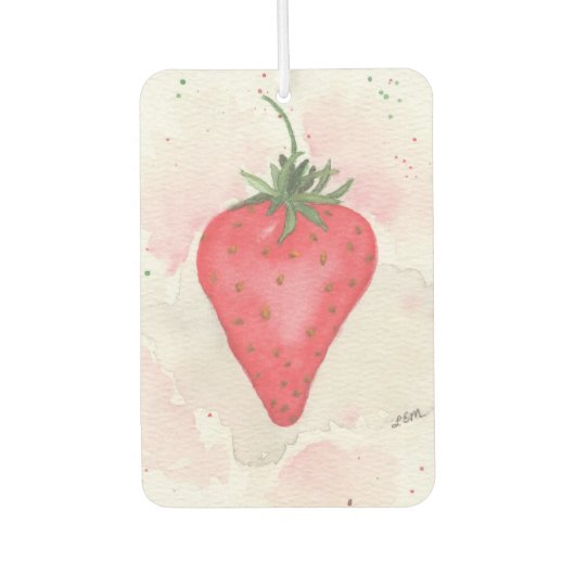 Aardbeienluchtverfrisser Luchtverfrisser (Voorkant)