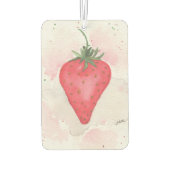 Aardbeienluchtverfrisser Luchtverfrisser (Achterkant)