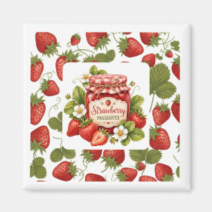 Aardbeienmagneet Magneet