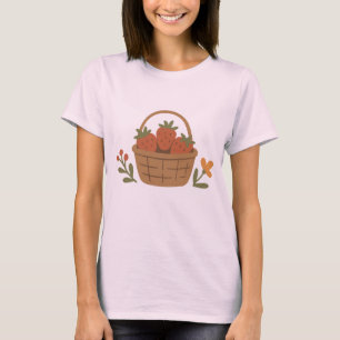 aardbeienmand t-shirt