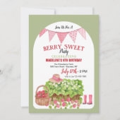 Aardbeienmandje Kaart (Voorkant)