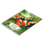 aardbeienmandje ~ Notitieboek invullen # 2 (Linkerzijde)