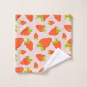 aardbeienmelk bad handdoek (Wasdoekje)