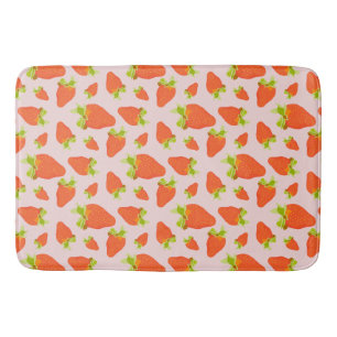 aardbeienmelk badmat