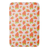 aardbeienmelk badmat (Voorkant Verticaal)