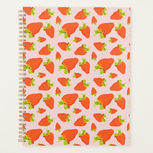 aardbeienmelk planner (Voorkant)