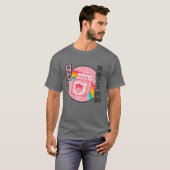 aardbeienmelk regenboogregenboog Japan Style Otaku T-shirt (Voorkant volledig)
