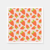 aardbeienmelk servet (Voorkant)