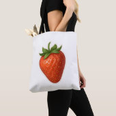 Aardbeienontwerp Tote Bag (Dichtbij)