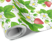 Aardbeienpakpapier Cadeaupapier (Rol Hoek)