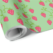 Aardbeienpakpapier Cadeaupapier (Rol Hoek)