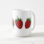 Aardbeienpaneel Koffiemok (Voorkant rechts)