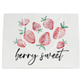 Aardbeienpartij Berry Sweet Farmers Market Party Groot Cadeauzakje (Voorkant)