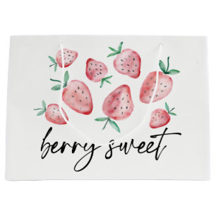 Aardbeienpartij Berry Sweet Farmers Market Party Groot Cadeauzakje