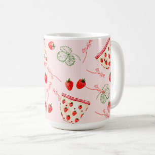 Aardbeienpartij Koffiemok