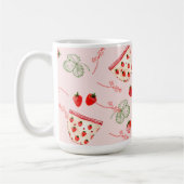 Aardbeienpartij Koffiemok (Links)