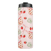 Aardbeienpartij Thermosbeker (Voorkant)