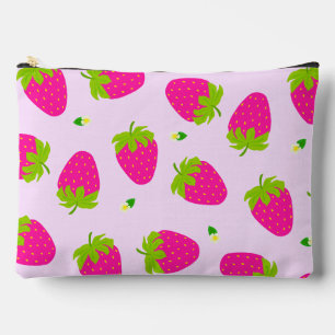 Aardbeienpastel roze etui