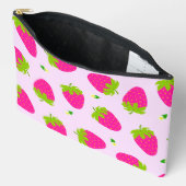 Aardbeienpastel roze etui (Open)