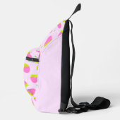 Aardbeienpastel roze sling bag (Rechts)