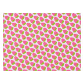 Aardbeienpastel roze tafelkleed (Voorkant (Horizontaal))