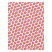 Aardbeienpastel roze tafelkleed (Voorkant)