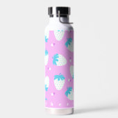 Aardbeienpastel roze waterfles (Links)