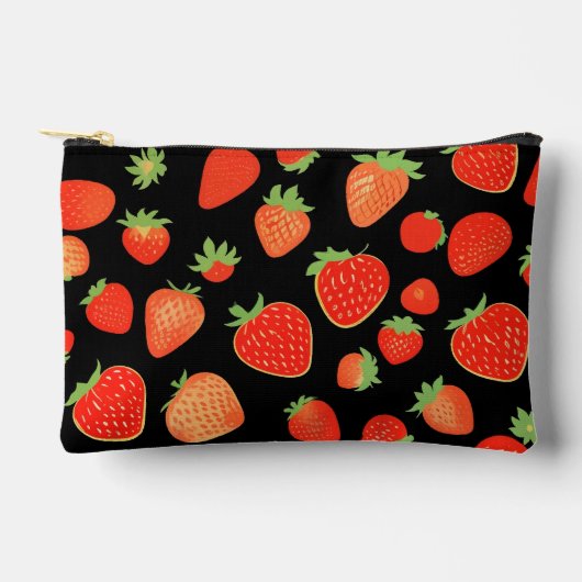 Aardbeienpatronen Etui (Voorkant)