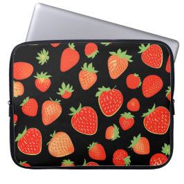 Aardbeienpatronen Laptop Sleeve