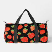 Aardbeienpatronen Plunjezak (Voorkant)