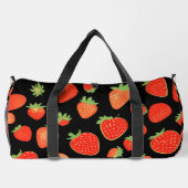 Aardbeienpatronen Plunjezak (Achterkant)