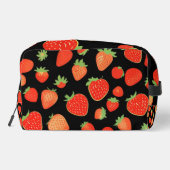 Aardbeienpatronen Toilettasje (Achterkant)
