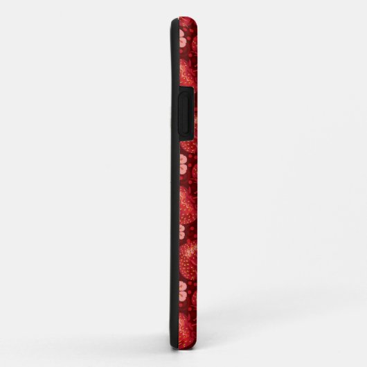 Aardbeienpatroon 2 2 Case-Mate iPhone case (Achterkant/rechts)
