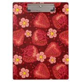 Aardbeienpatroon 2 2 klembord (Voorkant)