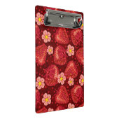 Aardbeienpatroon 2 2 mini klembord (Schuin)