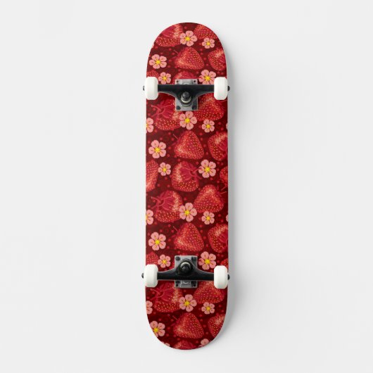 Aardbeienpatroon 2 2 persoonlijk skateboard (Voorkant)