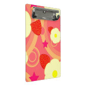 Aardbeienpatroon 2 mini klembord (Schuin)