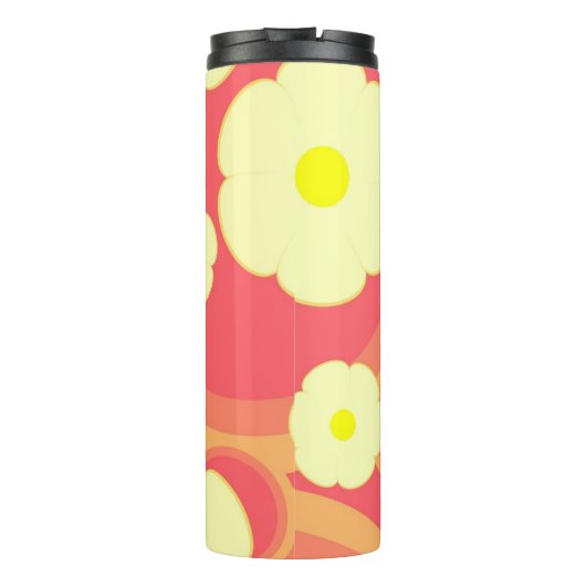 Aardbeienpatroon 2 thermosbeker (Achterkant)