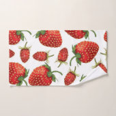 Aardbeienpatroon Bad Handdoek (Handdoek)