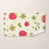 Aardbeienpatroon Bad Handdoek (Handdoek)