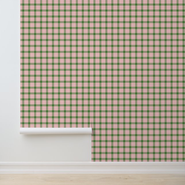 Aardbeienpatroon Behang (Applicatie)