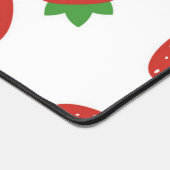 Aardbeienpatroon Bureaumat (Hoek)