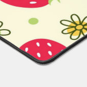 Aardbeienpatroon Bureaumat (Hoek)