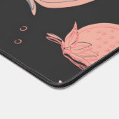 Aardbeienpatroon Bureaumat (Hoek)