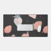 Aardbeienpatroon Bureaumat (Keyboard & Muis)