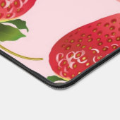 Aardbeienpatroon Bureaumat (Hoek)