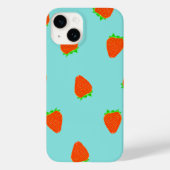 aardbeienpatroon Case-Mate iPhone case (Achterkant)