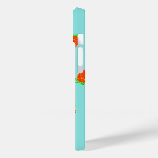 aardbeienpatroon Case-Mate iPhone case (Achterkant / Links)