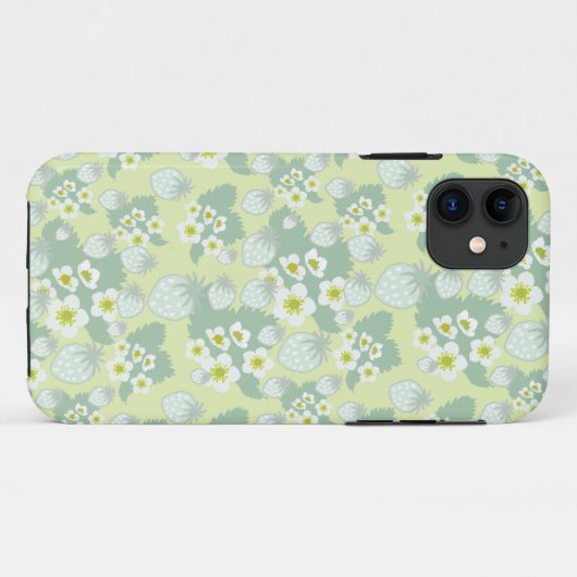 Aardbeienpatroon Case-Mate iPhone Case (Achterkant (horizontaal))
